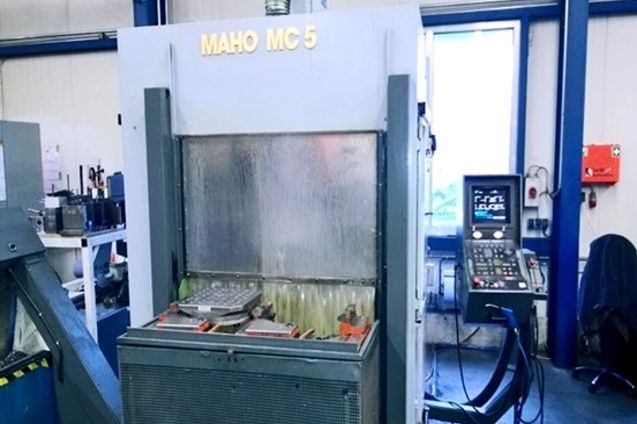 Maschinenpark: MAHO MC 5 Bearbeitungszentrum